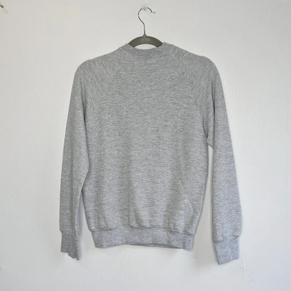 VTG Cat Kitty Fairy Kei Crewneck Sweats Arkansas - Picture 4 of 5